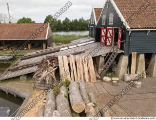 Photo Textures of Building Windmill